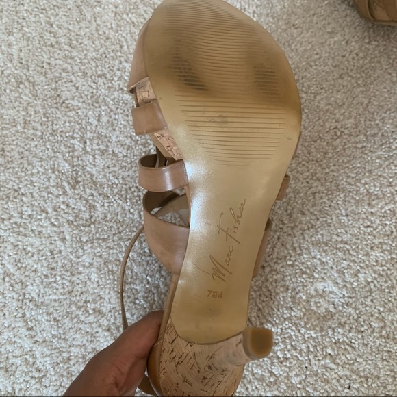 Marc Fisher Creeks 2 Platform Sandals Size 7.5 M - Picture 7 of 10